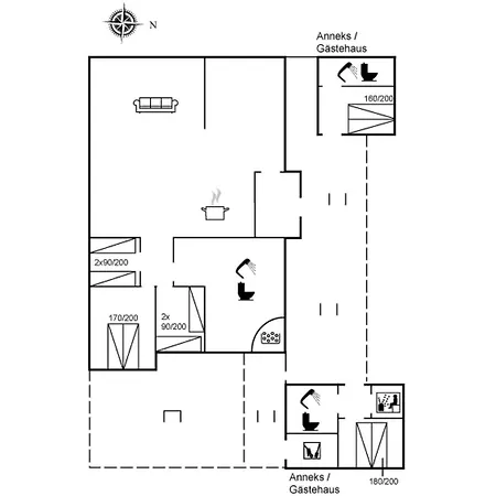 Patrizia - 1km From The Sea By Interhome Feriehus Molby